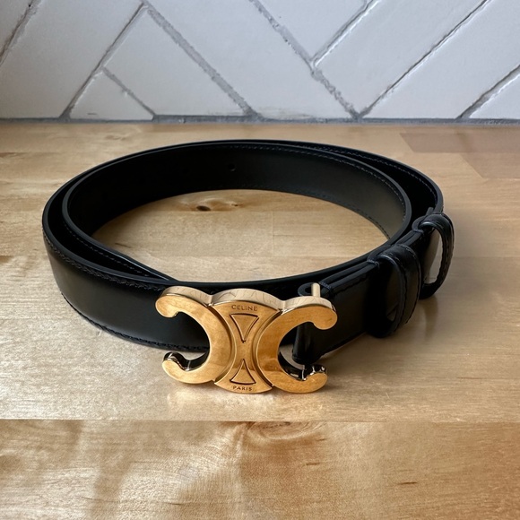 Celine Medium Triomphe Belt - Picture 3 of 9